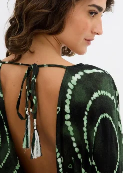 Damen bonprix Bekleidung·Homewear|Jumpsuits|Kurzer Jumpsuit aus fließender Viskose