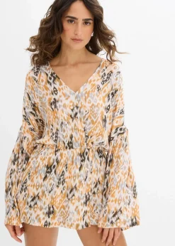 Damen bonprix Nachhaltigere Materialien|Jumpsuits|Kurzer Jumpsuit aus fließender Viskose
