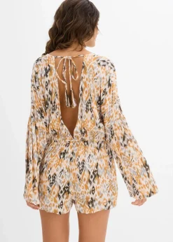 Damen bonprix Nachhaltigere Materialien|Jumpsuits|Kurzer Jumpsuit aus fließender Viskose