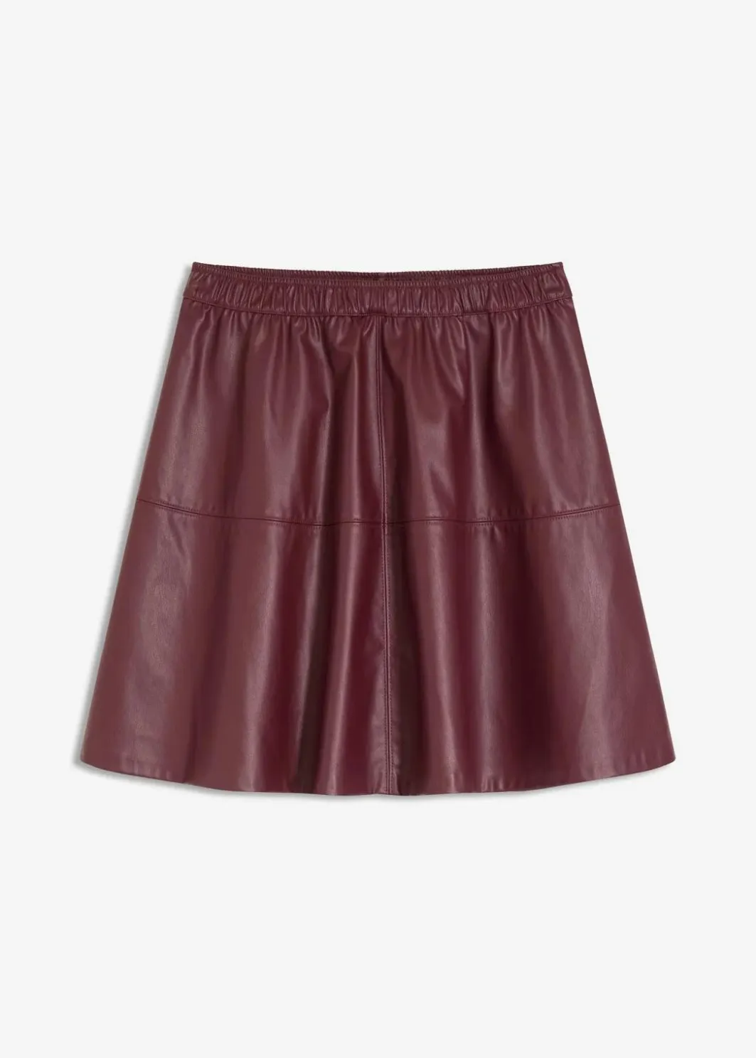 Damen bonprix Bekleidung·Sportbekleidung|Röcke|Kurzer Lederimitat-Rock