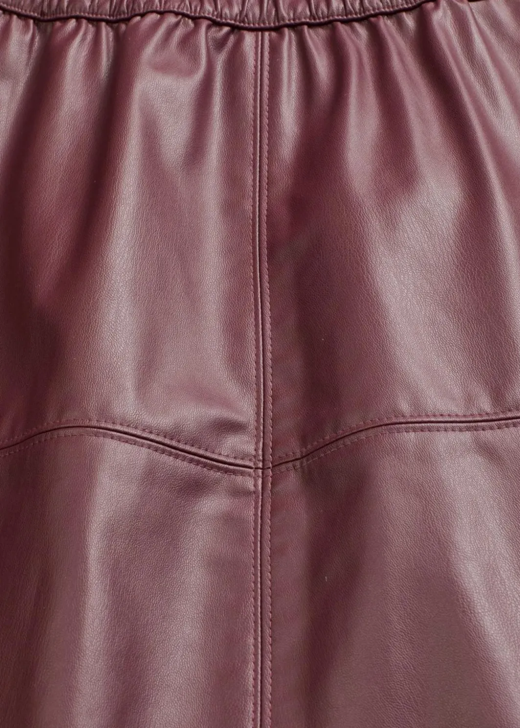 Damen bonprix Bekleidung·Sportbekleidung|Röcke|Kurzer Lederimitat-Rock