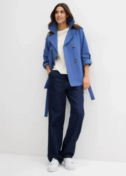 Damen bonprix Jacken & Mäntel|kurzer Trenchcoat