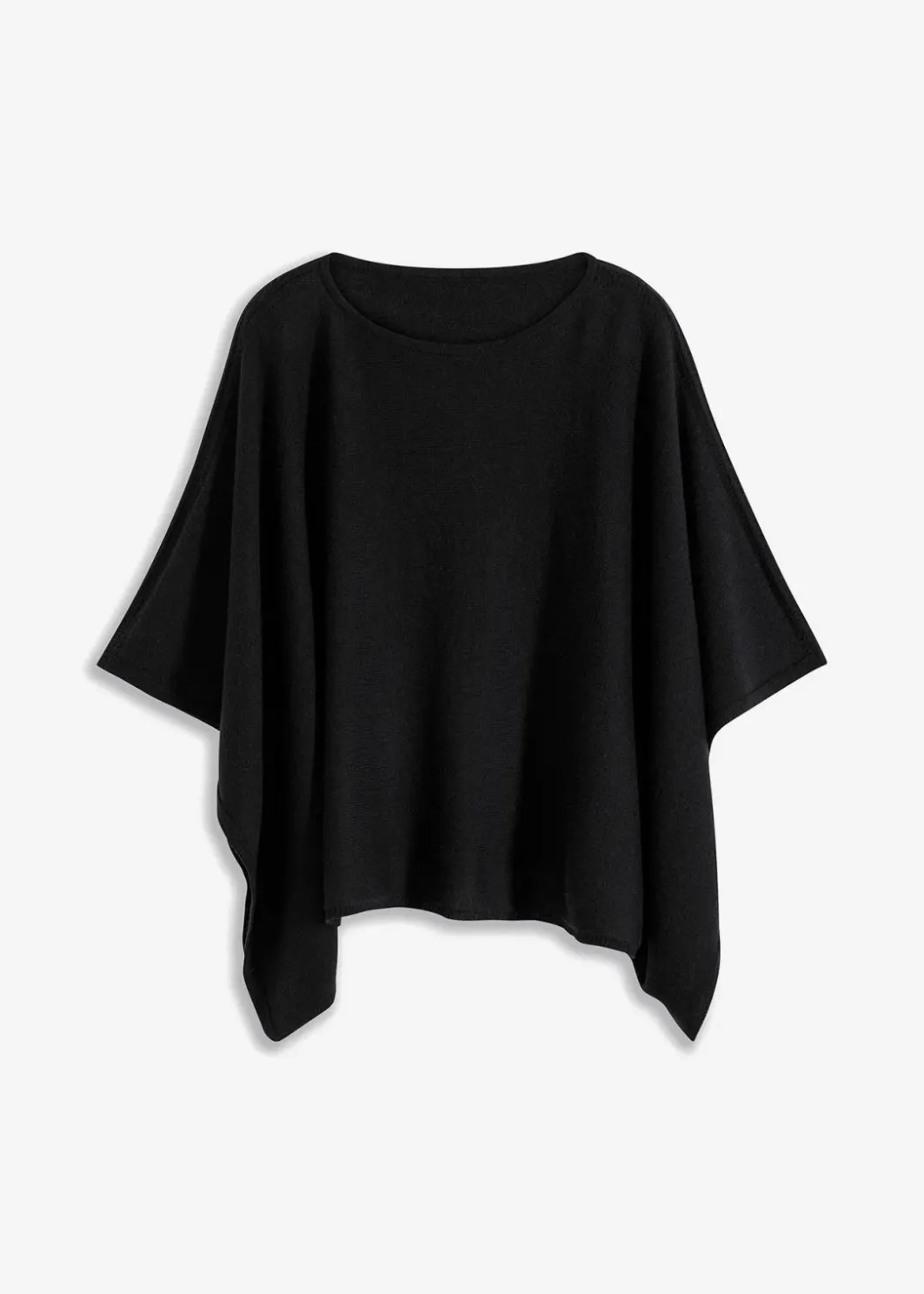 Damen bonprix Ponchos|Schuhe & Accessoires In Spezialgrößen·Tücher & Ponchos|kurzer Wollponcho