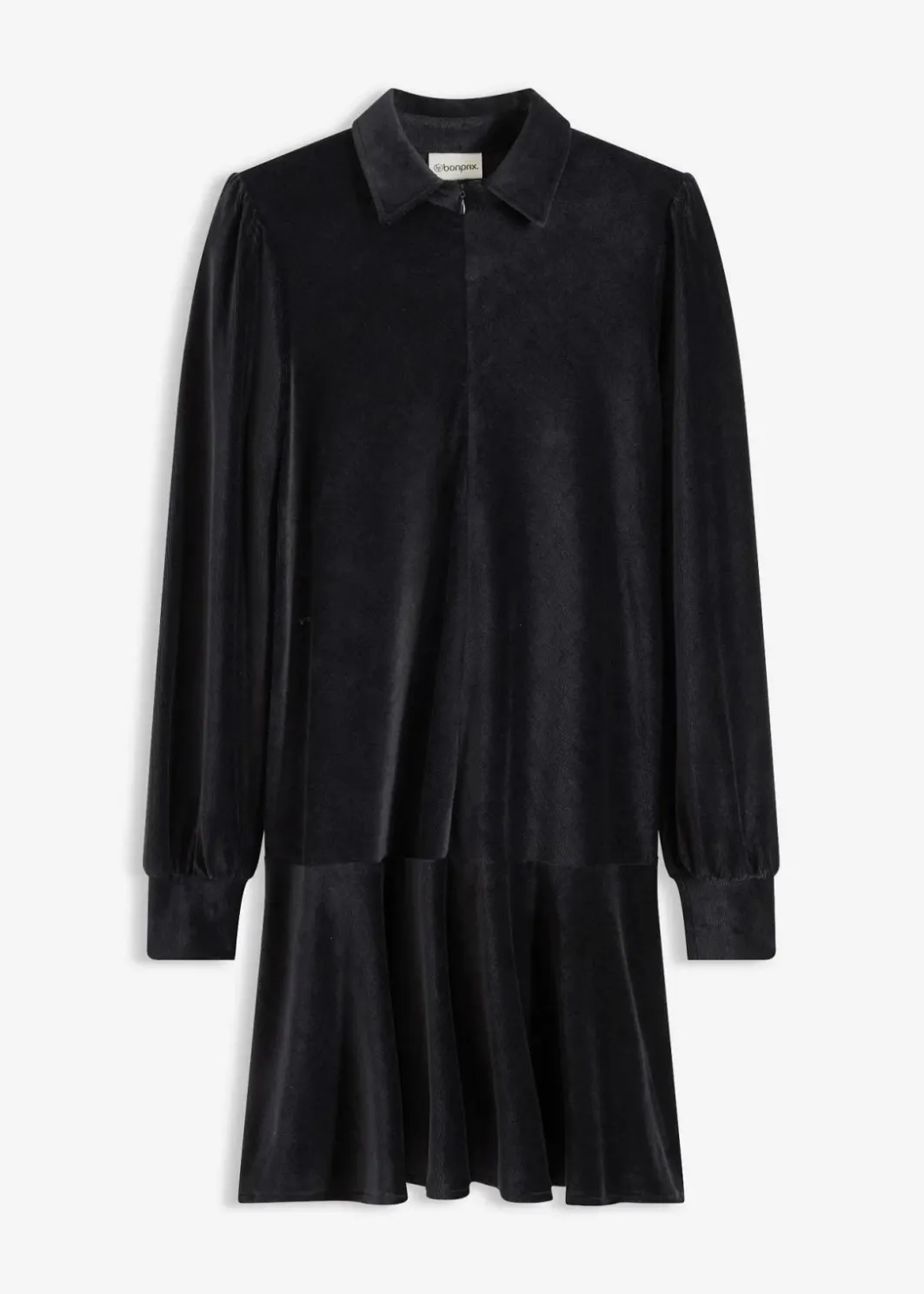 Damen bonprix Kleider|Kurzes Cord-Kleid