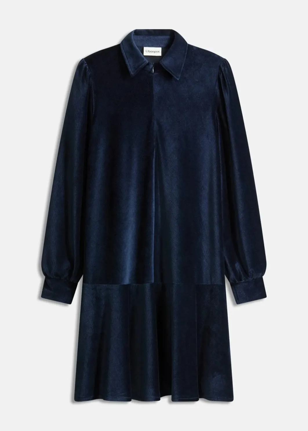Damen bonprix Kleider|Kurzes Cord-Kleid