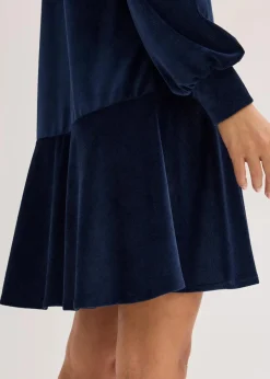 Damen bonprix Kleider|Kurzes Cord-Kleid