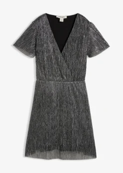 Damen bonprix Kleider|Kurzes Glitzerkleid