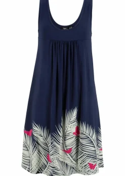 Damen bonprix Kleider|Kurzes Jerseykleid ohne Arm