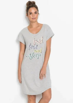 Damen bonprix Wäsche·Nachtwäsche|Nachtwäsche|Kurzes Nachthemd