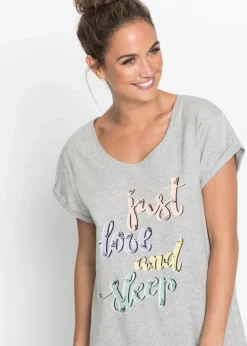 Damen bonprix Wäsche·Nachtwäsche|Nachtwäsche|Kurzes Nachthemd