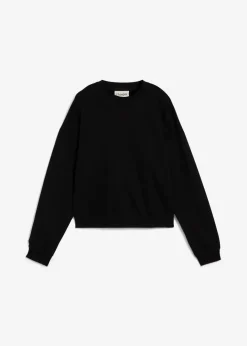 Clearance Kurzes Oversize-Sweatshirt aus reiner Bio-Baumwolle Damen Nachhaltigere Materialien|Sweat