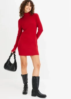 New Kurzes Strickkleid Damen Bekleidung·Umstandsmode|Strickmode