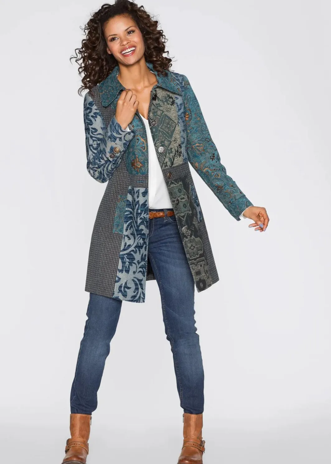 New Kurzmantel Damen Bekleidung·Hosen|Jacken & Mäntel