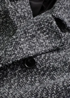 Hot Kurzmantel in melierter Wolloptik Damen Bekleidung·Hosen|Jacken & Mäntel