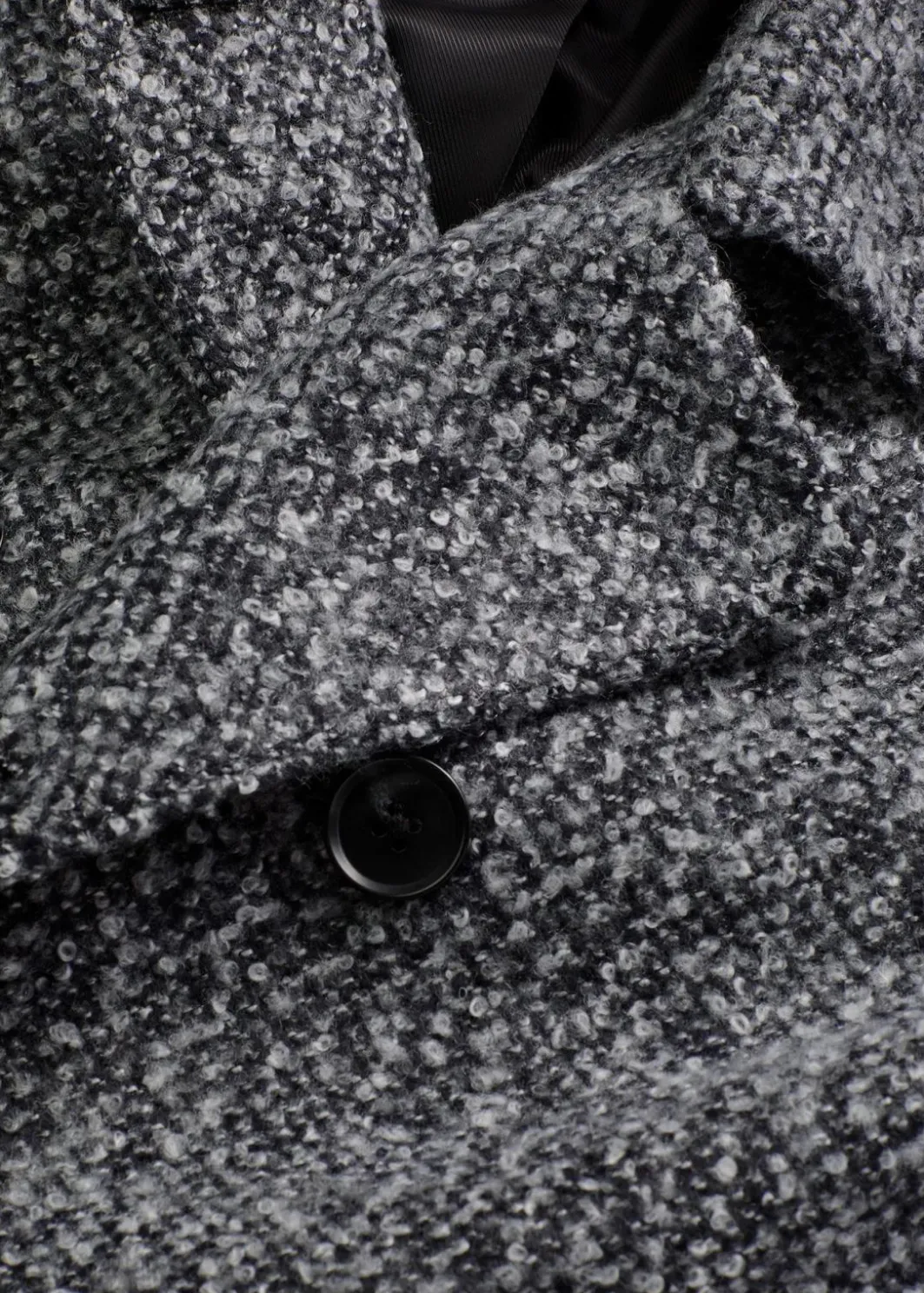 Hot Kurzmantel in melierter Wolloptik Damen Bekleidung·Hosen|Jacken & Mäntel