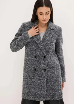 Online Kurzmantel in Wolloptik Damen Bekleidung·Hosen|Jacken & Mäntel
