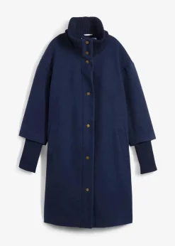Outlet Kurzmantel in Wolloptik Damen Bekleidung·Hosen|Jacken & Mäntel