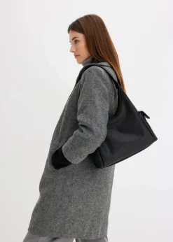 Damen bonprix Bekleidung·Hosen|Jacken & Mäntel|Kurzmantel in Wolloptik