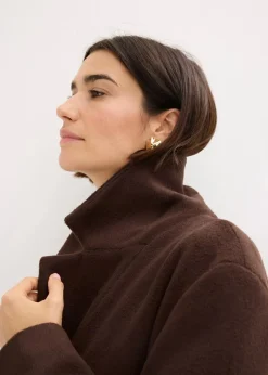 Damen bonprix Bekleidung·Hosen|Jacken & Mäntel|Kurzmantel in Wolloptik