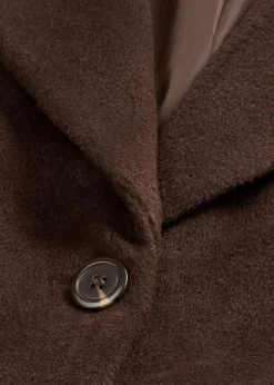 Damen bonprix Bekleidung·Hosen|Jacken & Mäntel|Kurzmantel in Wolloptik