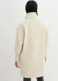 Damen bonprix Jacken & Mäntel|Bekleidung·Hosen|Kurzmantel in Wolloptik