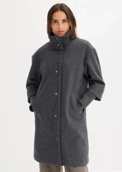Kurzmantel in Wolloptik Damen Jacken & Mäntel|Bekleidung·Hosen