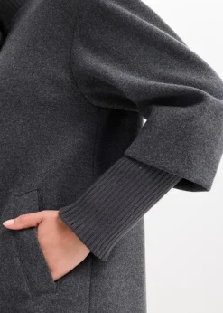Kurzmantel in Wolloptik Damen Jacken & Mäntel|Bekleidung·Hosen
