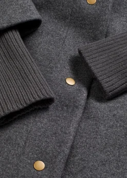 Kurzmantel in Wolloptik Damen Jacken & Mäntel|Bekleidung·Hosen