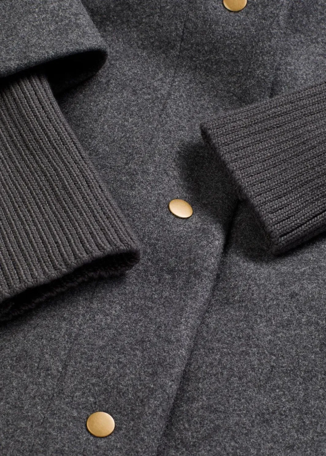 Kurzmantel in Wolloptik Damen Jacken & Mäntel|Bekleidung·Hosen
