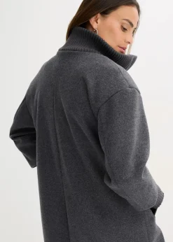 Kurzmantel in Wolloptik Damen Jacken & Mäntel|Bekleidung·Hosen