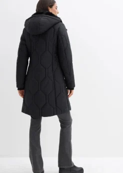 Outlet Kurzmantel mit Diamant- Steppung und seitlichen Zippern Damen Bekleidung·Hosen|Jacken & Mäntel