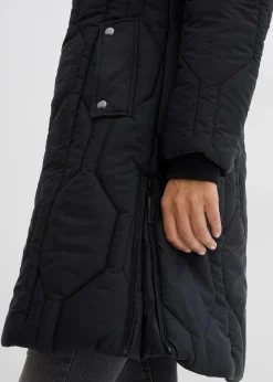 Outlet Kurzmantel mit Diamant- Steppung und seitlichen Zippern Damen Bekleidung·Hosen|Jacken & Mäntel