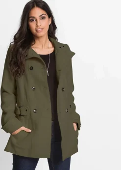 Damen bonprix Jacken & Mäntel|Kurzgrößen|Kurzmantel, Petite