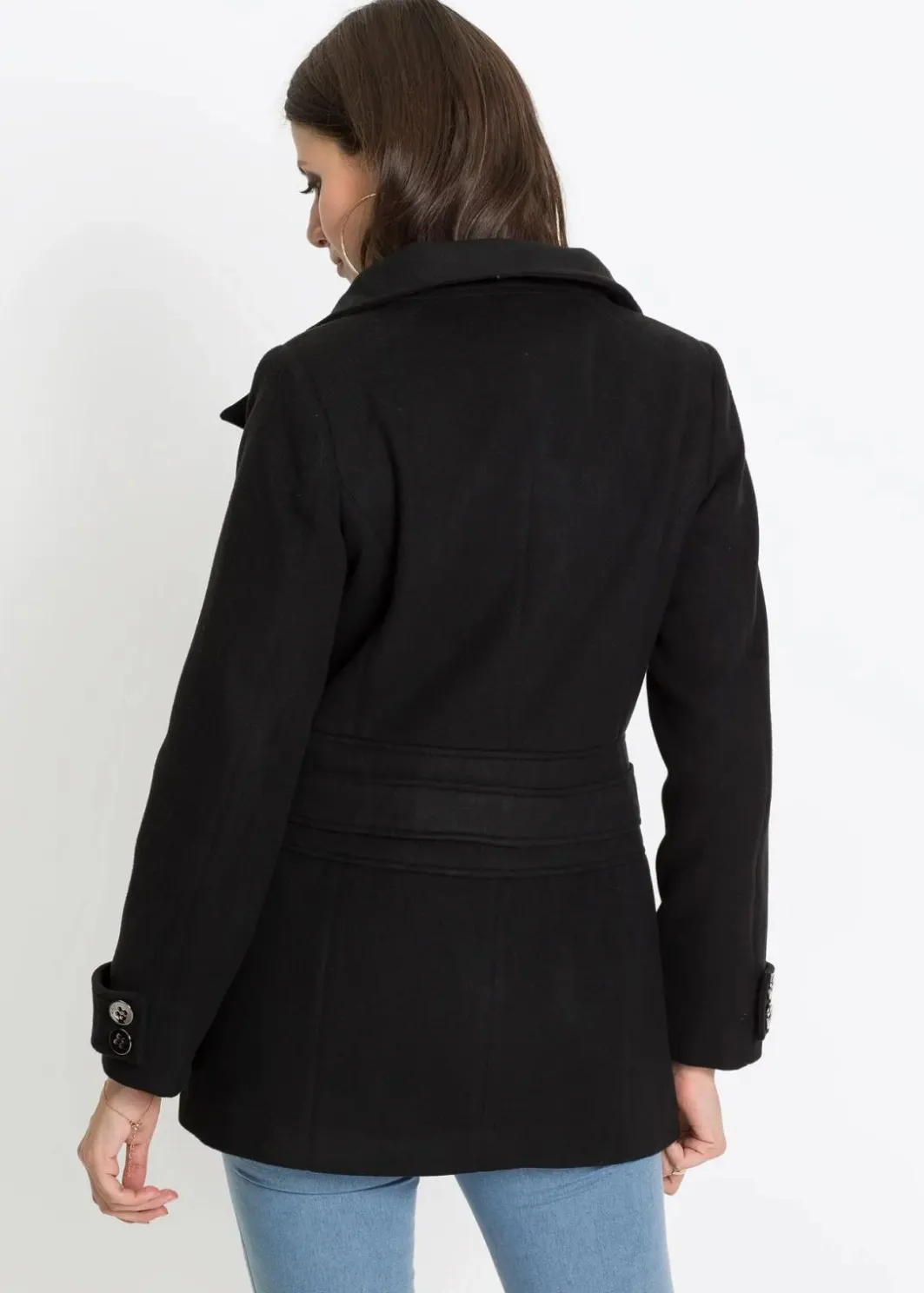 Damen bonprix Kurzgrößen|Bekleidung·Hosen|Kurzmantel, Petite