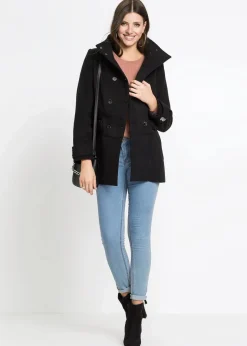 Damen bonprix Kurzgrößen|Bekleidung·Hosen|Kurzmantel, Petite