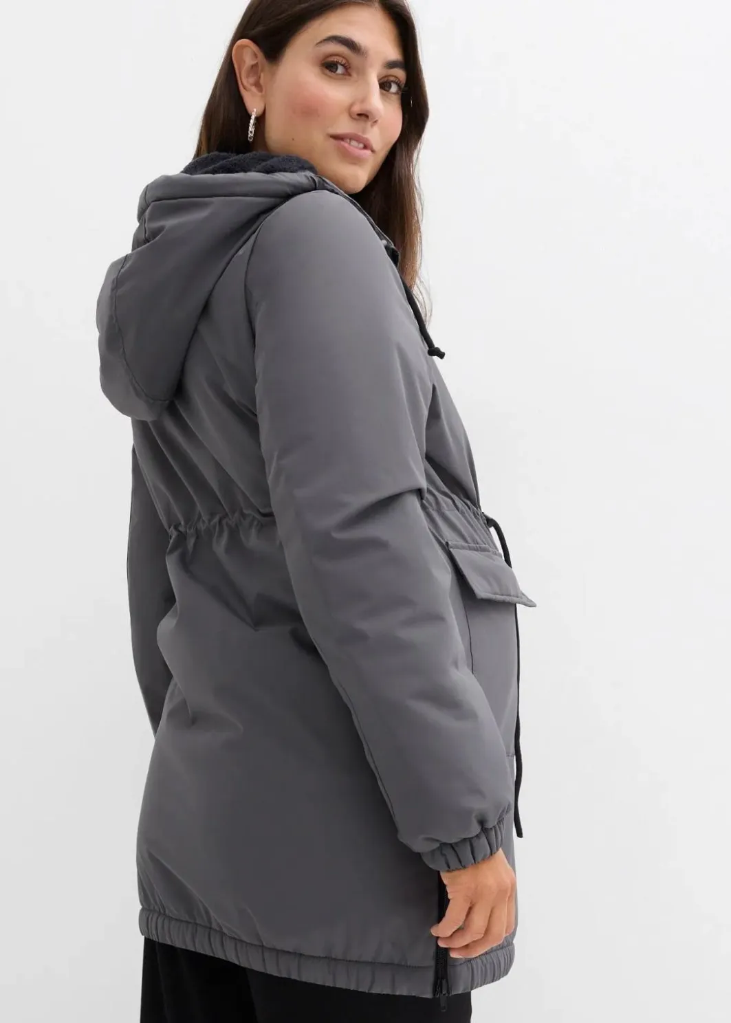 Damen bonprix Bekleidung·Blazer|Umstandsmode|Kuschelig gefütterte Umstands-und Tragejacke