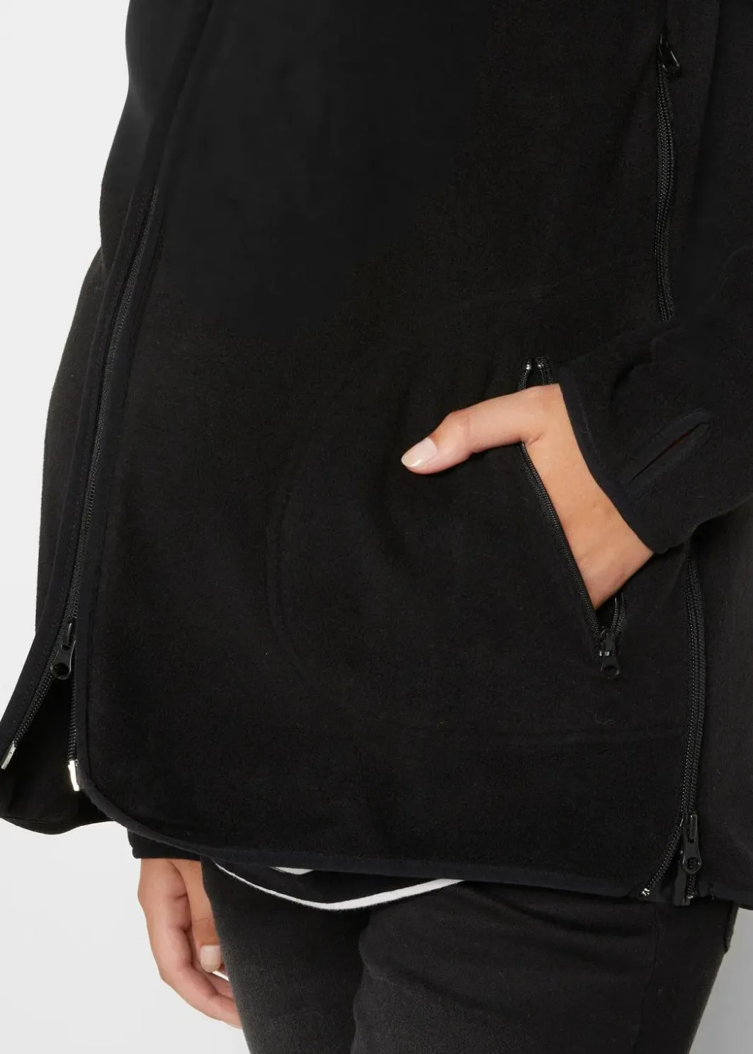 Discount Kuschelige 3-in-1 Umstands-Fleecejacke und Tragejacke Damen Bekleidung·Blazer|Umstandsmode