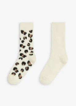 Clearance Kuschelsocken (2er Pack) Damen Homewear