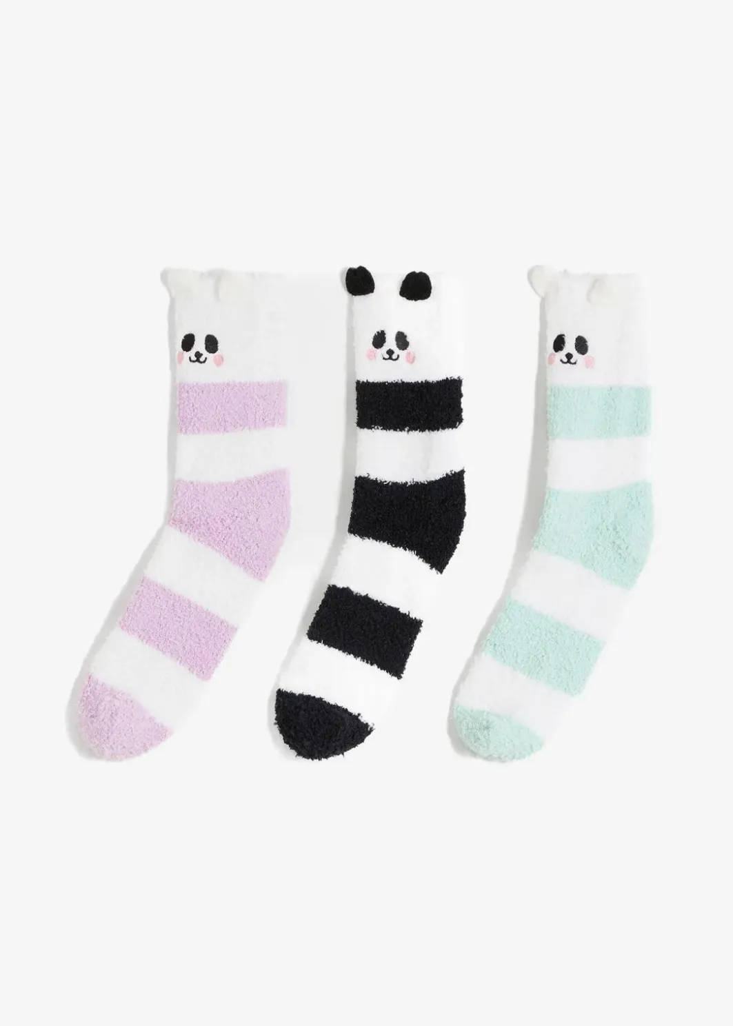 New Kuschelsocken (3er-Pack) Damen Mehrfachpacks|Mädchen·Strümpfe