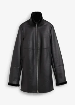 Hot Lammfellimitat-Jacke Damen Bekleidung·Hosen|Jacken & Mäntel