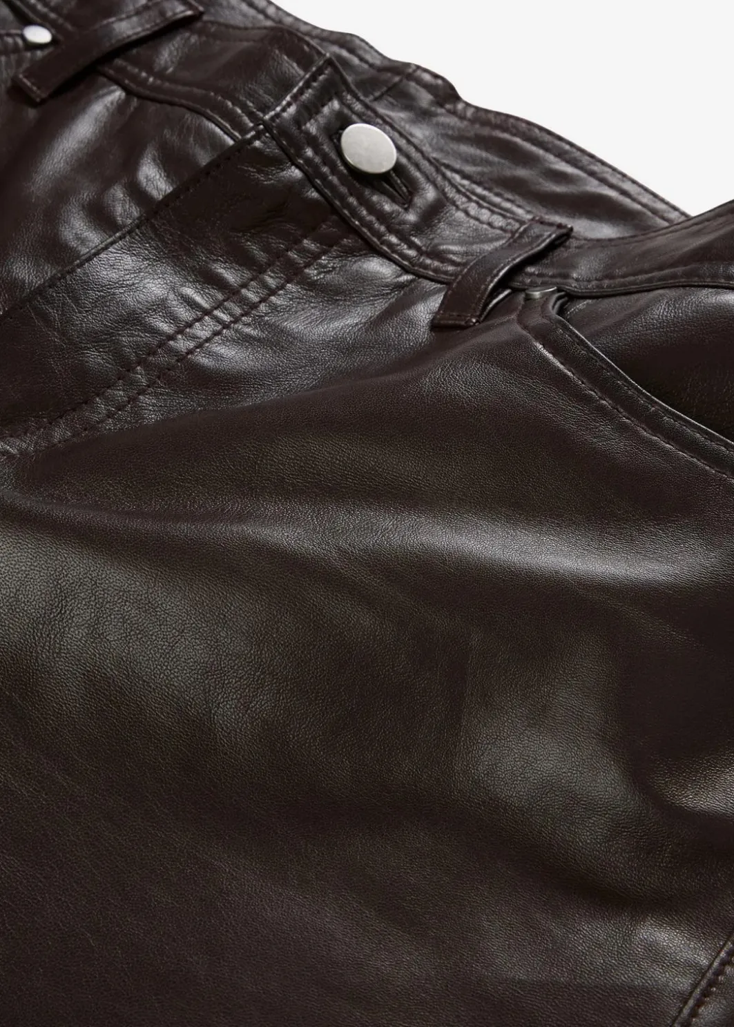 Damen bonprix Bekleidung·Kleider|Hosen|Lammnappa-Lederhose