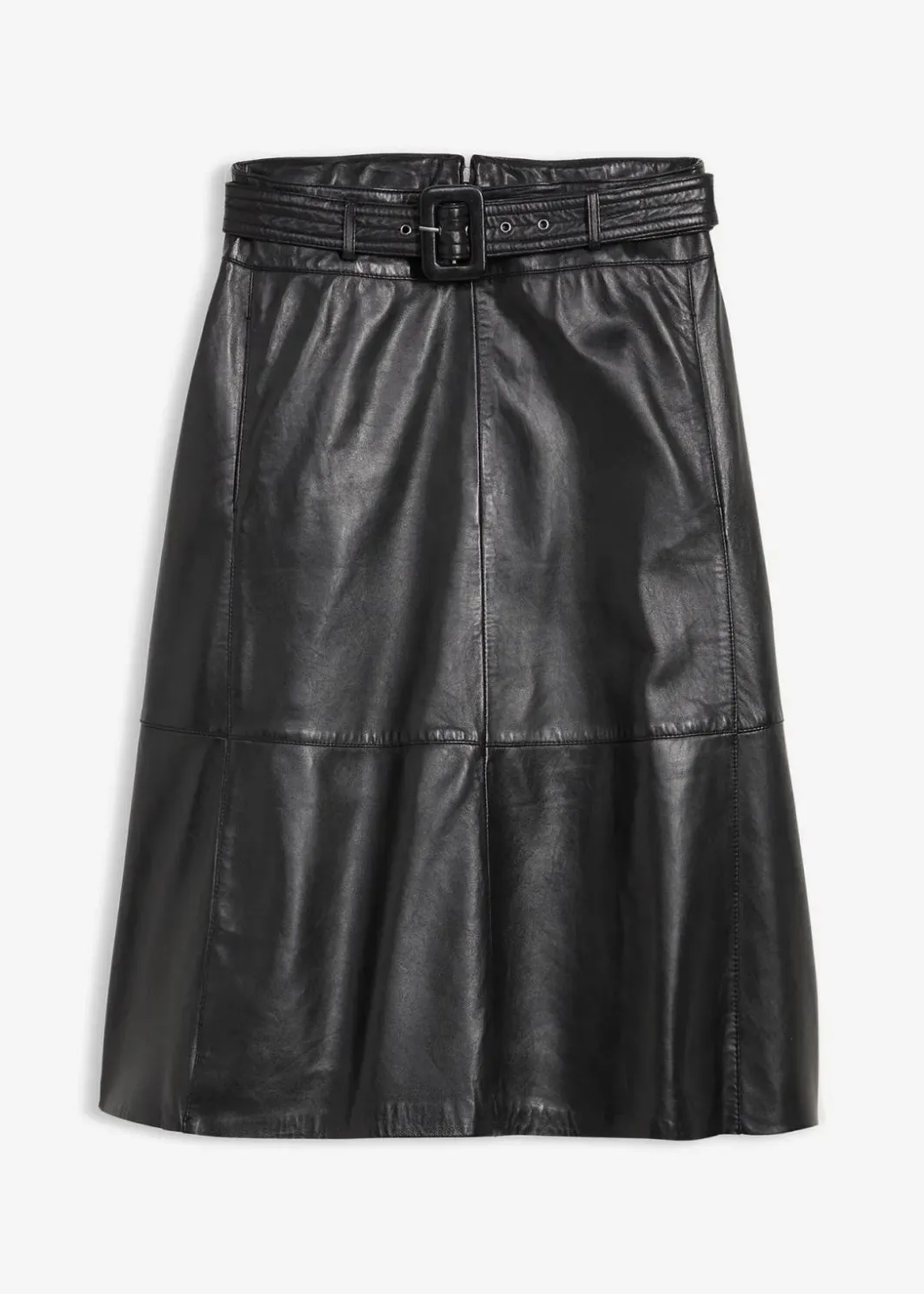 Discount Lammnappa-Lederrock mit Gürtel (2-tlg.-Set) Damen Bekleidung·Sportbekleidung|Röcke