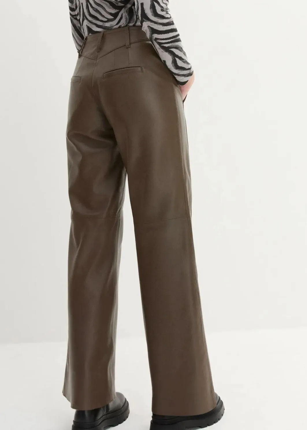 New Lammnappa-Marlenehose Damen Premium|Hosen
