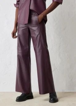 Hot Lammnappa-Marlenehose Damen Bekleidung·Kleider|Hosen