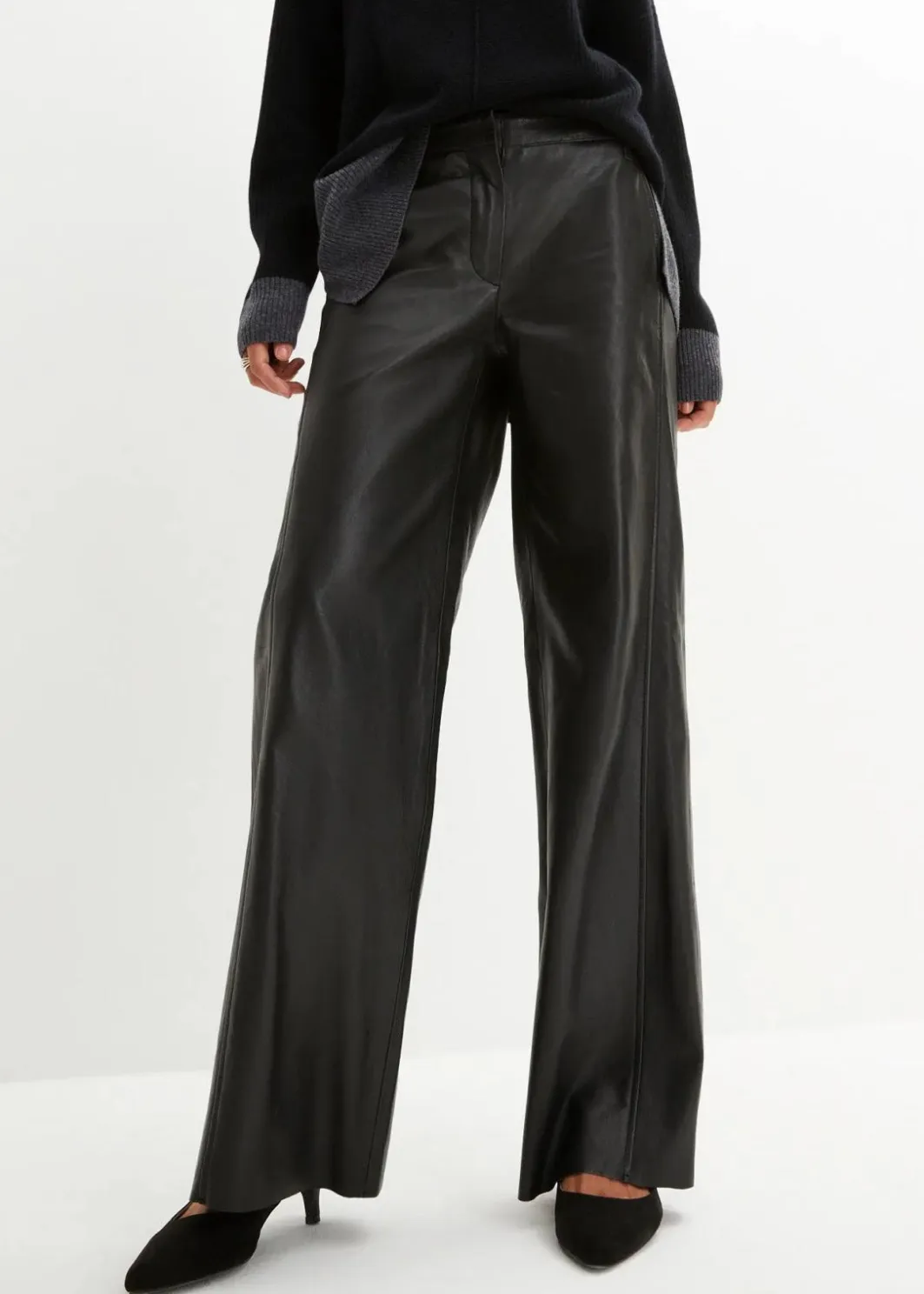 Lammnappa-Marlenehose Damen Premium|Hosen