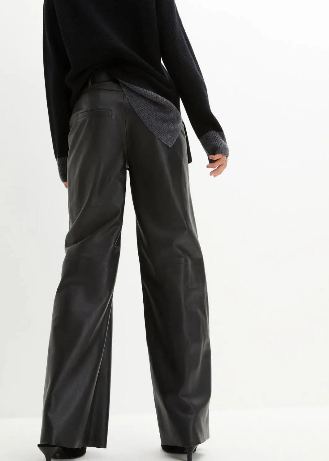 Lammnappa-Marlenehose Damen Premium|Hosen