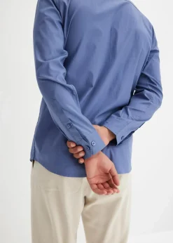 Discount Langarmhemd aus reiner Baumwolle Herren Hemden|Große Größen