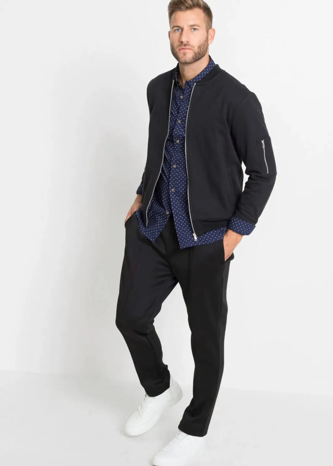 Best Langarmhemd aus reiner Baumwolle, Slim Fit Herren Große Größen|Hemden