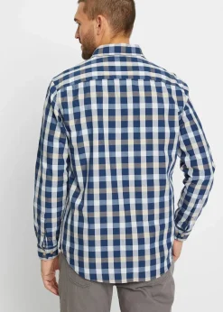 Outlet Langarmhemd aus reiner Baumwolle Herren Hemden