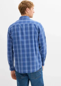 Discount Langarmhemd aus reiner Bio-Baumwolle Herren Große Größen|Hemden